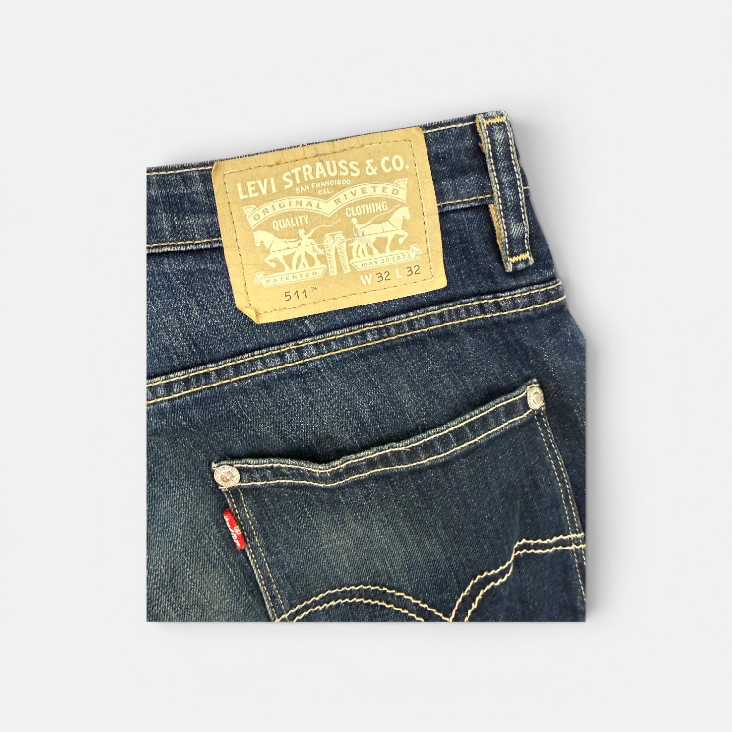 Levi’s 511 Distressed Denim Jeans